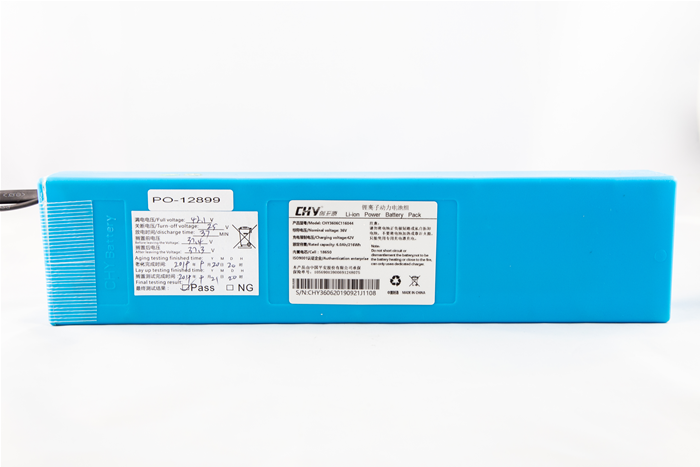 DENVER BATTERIA 36V 6000MAH 216WH SCO-85350 18650 CELLE MIS.CM 30X7X4