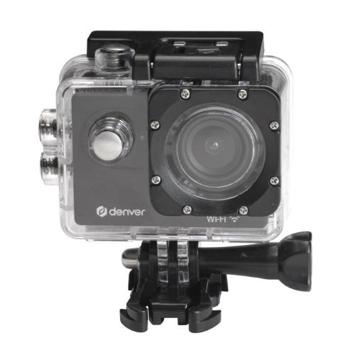 DENVER ACW-5054 Action camera con Wi-Fi, batteria ricaricabile e schermo TFT da 2" sul retro