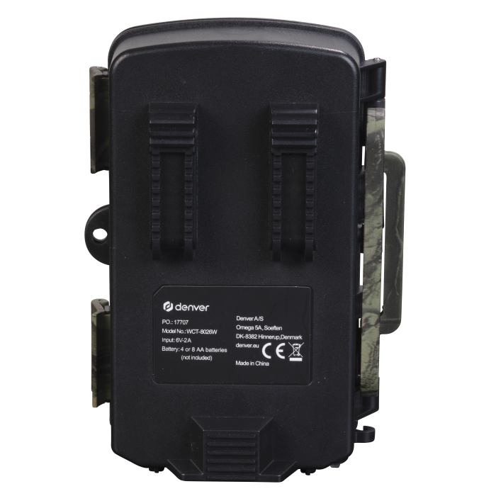 DENVER WCT-8026W FOTOCAMERA DIGITALE FAUNA SELVATICA 8MPX WIFI DSP 2"