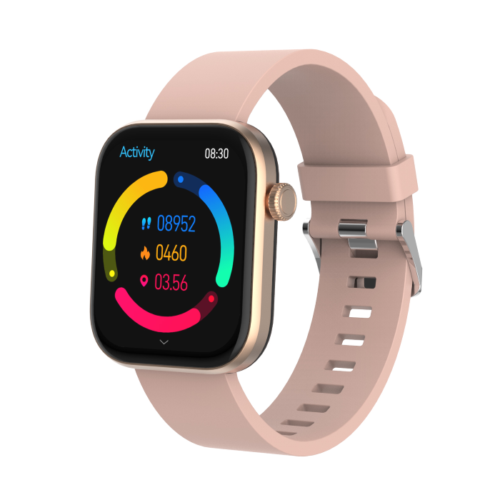 DENVER SWC-185 RS SMARTWATCH BT DSP 1,85" AMOLED FREQUENZA PRESSIONE OSSIGENO GESTIONE CHIAMATE NOTIFICHE GOOGLE SIRI ASSIST