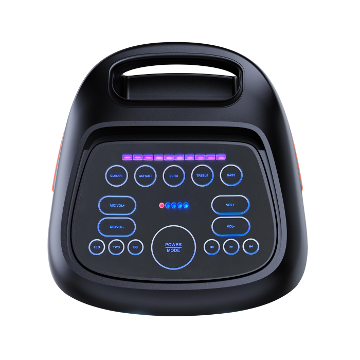 DENVER BPS-370 ALTOPARLANTE BLUETOOTH PER FESTE CON FUNZIONE LUCE E 2 WOOFER DA 6.5"    