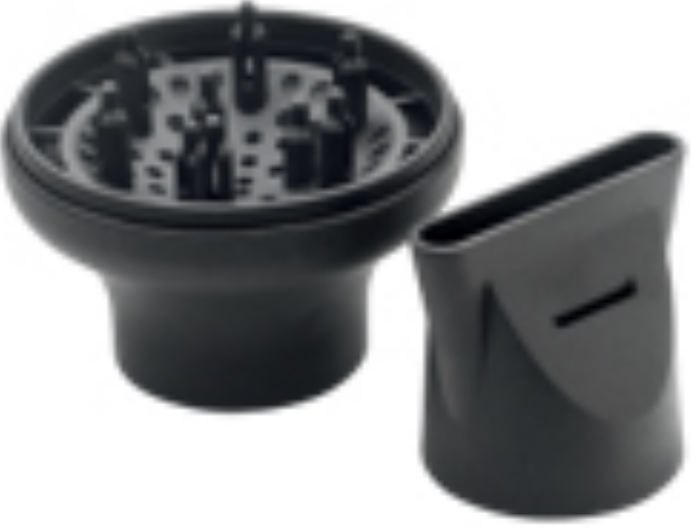 GAMMA+ G+7005 ASCIUGACAPELLI COMPATTO MINI DIFFUSORE E BECCUCCIO 1000W
